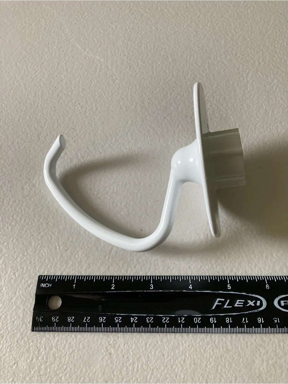 Kitchen Aid Stand Mixer Attachment Hook Accessory White Metal Never Used